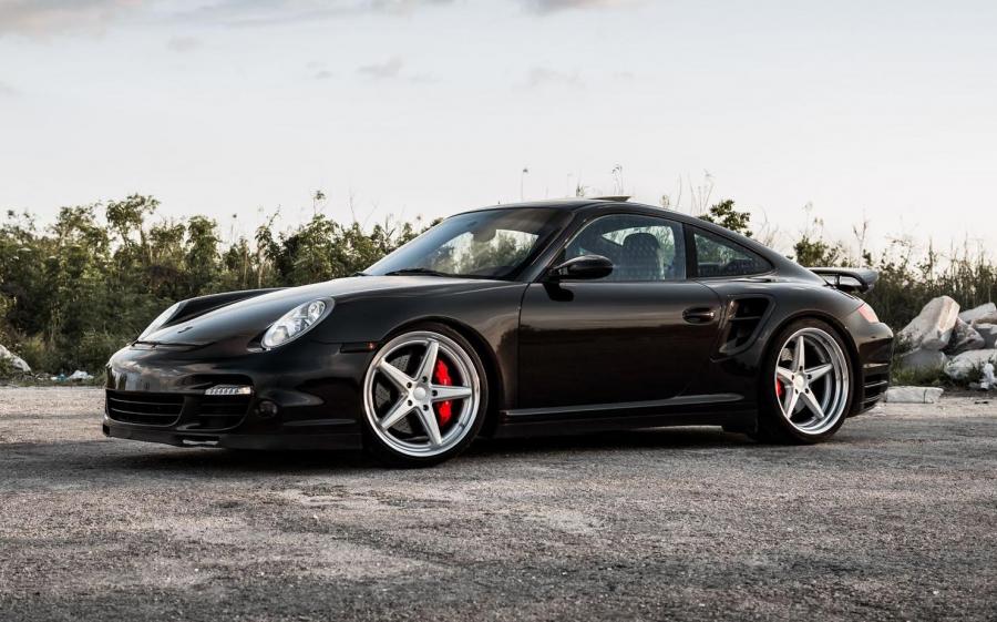 Porsche 911 Turbo on Vossen Wheels (VWS-3) '2018